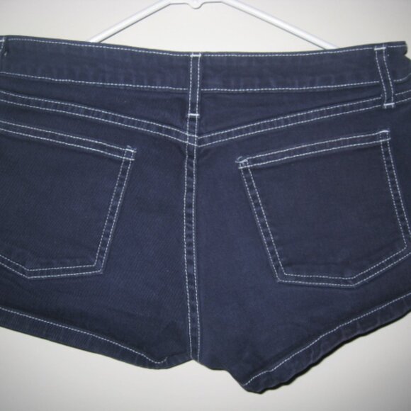 American Apparel High-Waisted Denim Shorts 29 - Picture 3 of 8